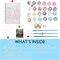 Framed Paint By Number Kits for Adults – DIY Acrylic Paint by Numbers on Canvas for Beginners, Pre-Framed Wall Art Painting Kit for Home Decor & Birthday Gift, 12x16 Inch